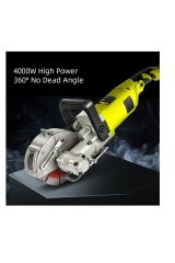 Sulu Duvar Oluk Açma Makinesi Kanal Açma Kesme Makinesi 5 Bıçaklı 40mm 4KW 4000Watt 4.5Kg