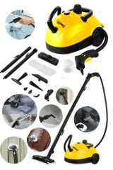 Stilmax  Çok Fonksiyonlu Buharlı Temizlik Makinası Cam Temizleme Nozüllü 2500W Full Aksesuar Hediye
