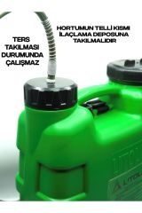 Litolan SuperTurbo 1 16 Lt Şarjlı Sırt Tipi İlaç Pompası Akülü Şarjlı İlaçlama Makinesi Köpük Pompa
