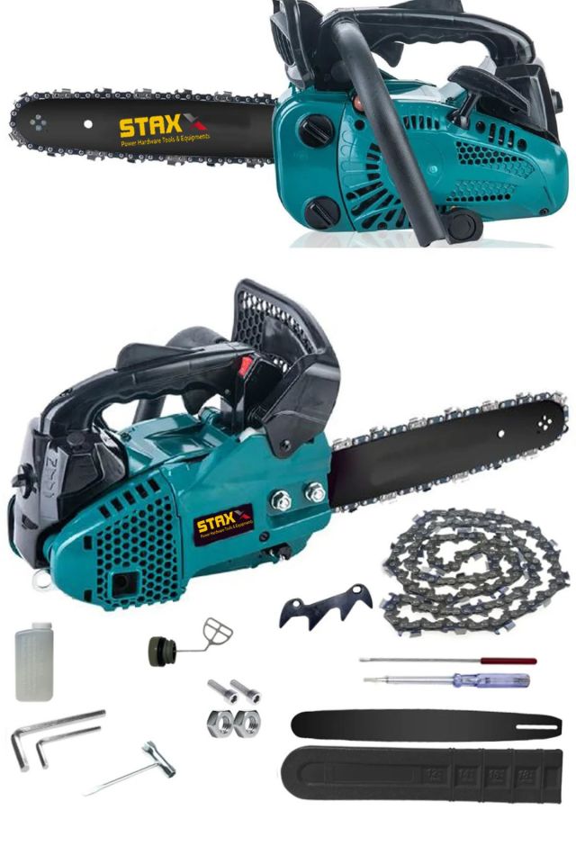 Blue Turbo Mini 33cc Benzinli Testere 30cm 2000w Benzinli Dal Ağaç Budama Kesme Bıçkı Testeresi