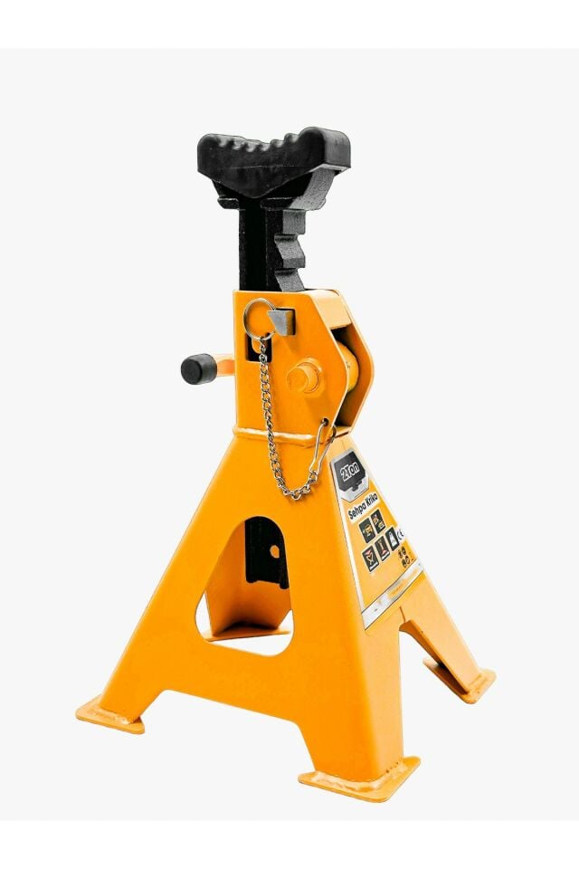 2 Ton 4 Ayaklı Araba Kriko Standı 2 Ton Kaldırma Kapasiteli 2x Çift Kriko Sehbası Oto Araç Krikosu