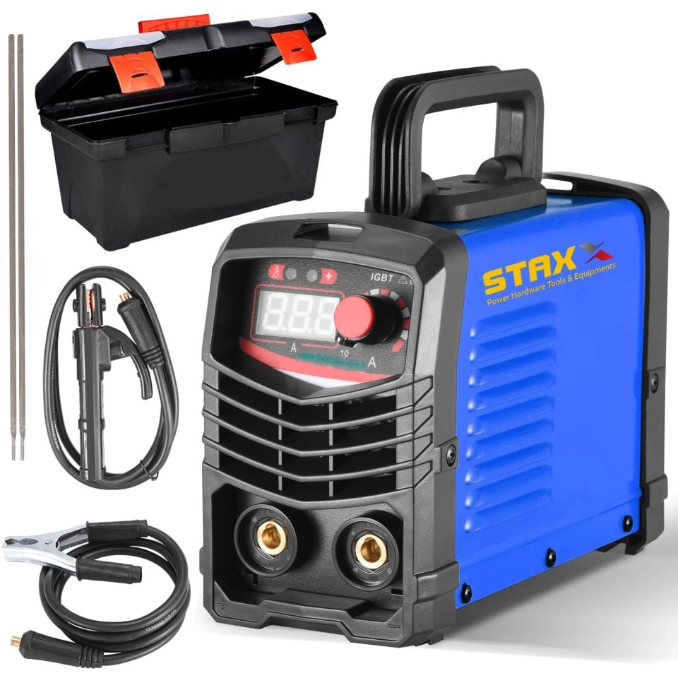 Staxx Power 200A Profesyonel Dijital Invertör Kaynak Makinesi