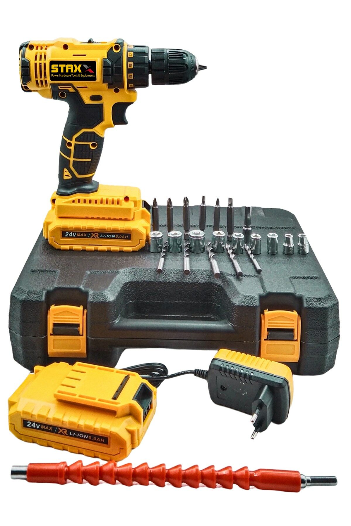 Staxx Power Germany STN1090 24V 5Ah Vidalama Matkap + Set Hediye