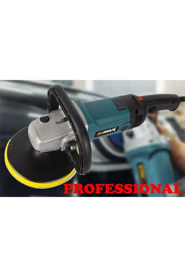 Pro 6 Kademeli Devir Ayarlı Polisaj Makinası 3500 W Pasta Cila Polisaj Zımpara Makinesi