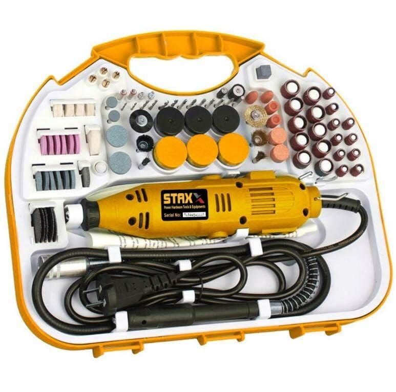 Staxx 300 Parça 400 Watt 60.000 Rpm 6 Kademe Devirli Hobi Gravür