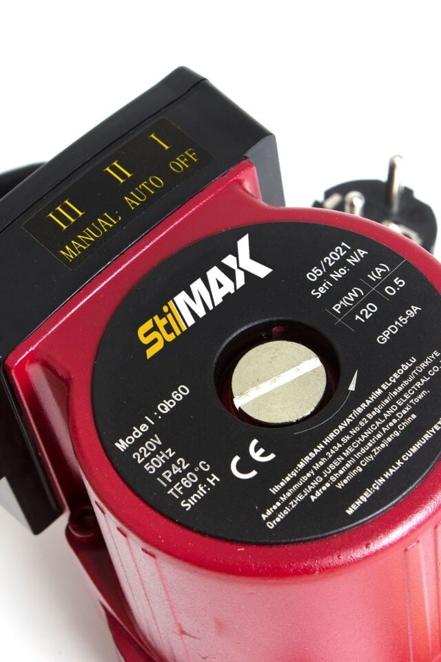 Germany Technology Metal Dişli Bakır Sargılı Güneş Enerji Sıcak Su Pompası Otomatik Gpd15-09a 1''