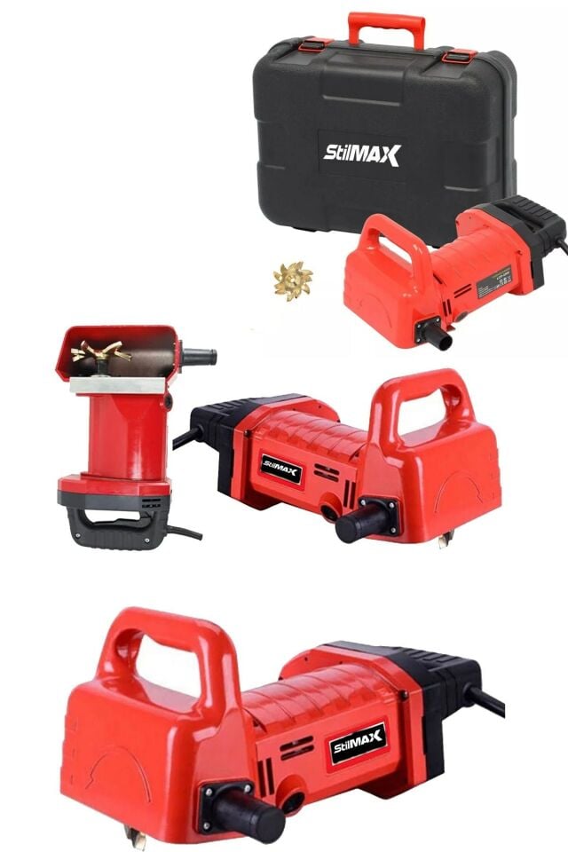 Stmk20 Germany Duvar Oyma Oluk Ve Kanal Açma Kablo Yerleştirme Makinesi Seti Macroza Type 2000w 35mm