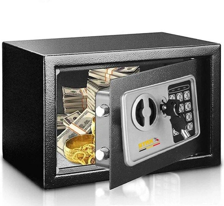 Staxx Power 17EF Elektronik Şifreli Çelik Para Kasası Büyük Boy Otel Tipi Kasa 3 mm