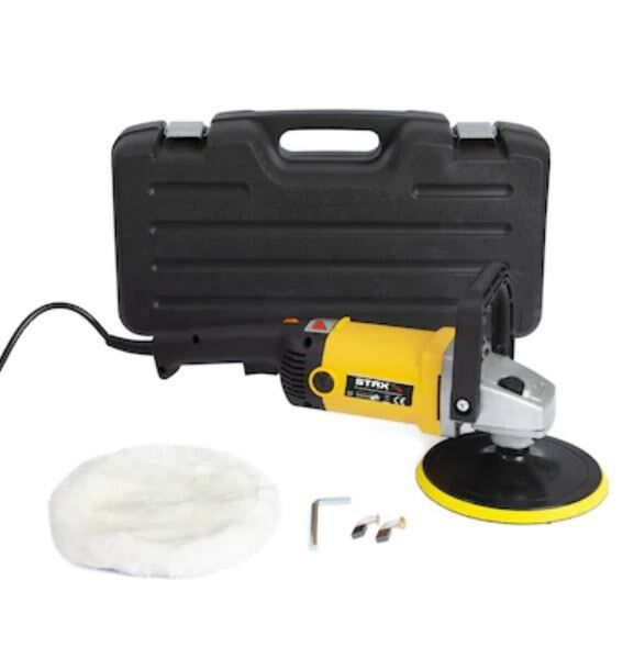 Staxx 6 Kademe 2600 W 180 MM Devir Ayarlı Pasta Cila Polisaj Makinesi