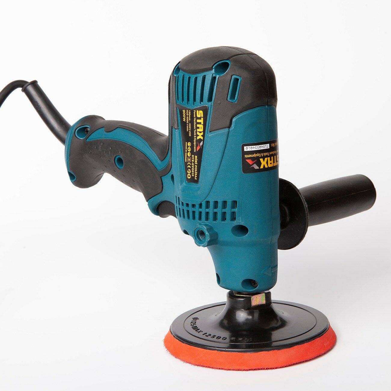 Staxx Power 6 Kademeli Devir Ayarlı Mini Zımpara Polisaj Makinesi 125 MM
