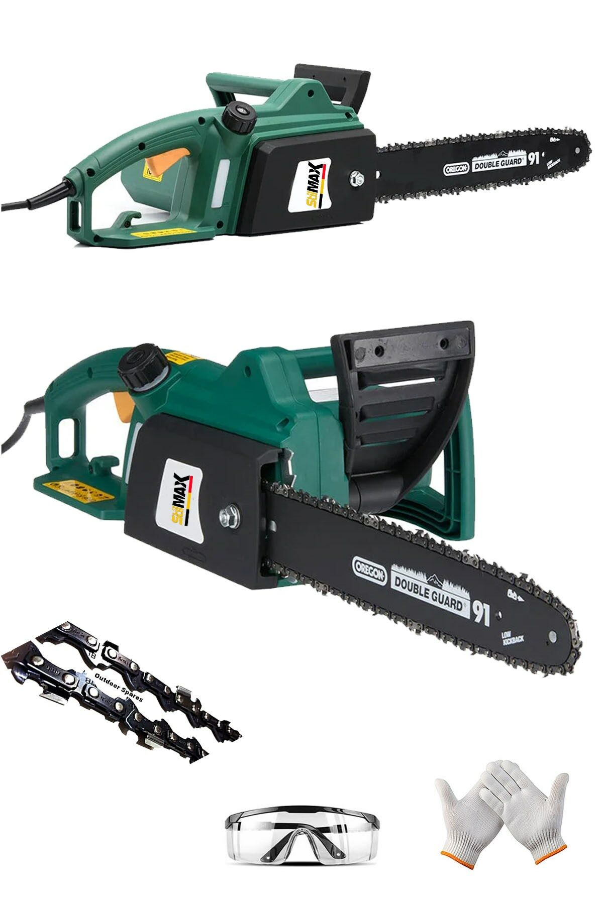 Stilmax Germany 3000W Elektrikli Zincirli Ağaç Odun Kesme Hızar