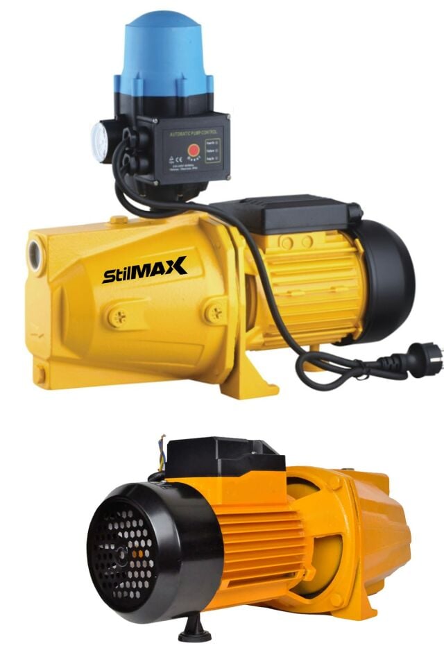Stilmax Sjet150 1.5 Hp Otomatik Paket Hidrofor Su Pompası Bakır Sargı