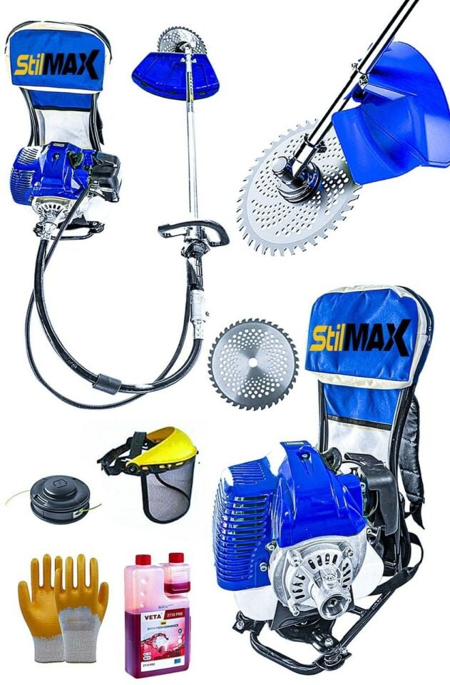 Stilmax STM5963 Benzinli Sırt Tipi Tırpan