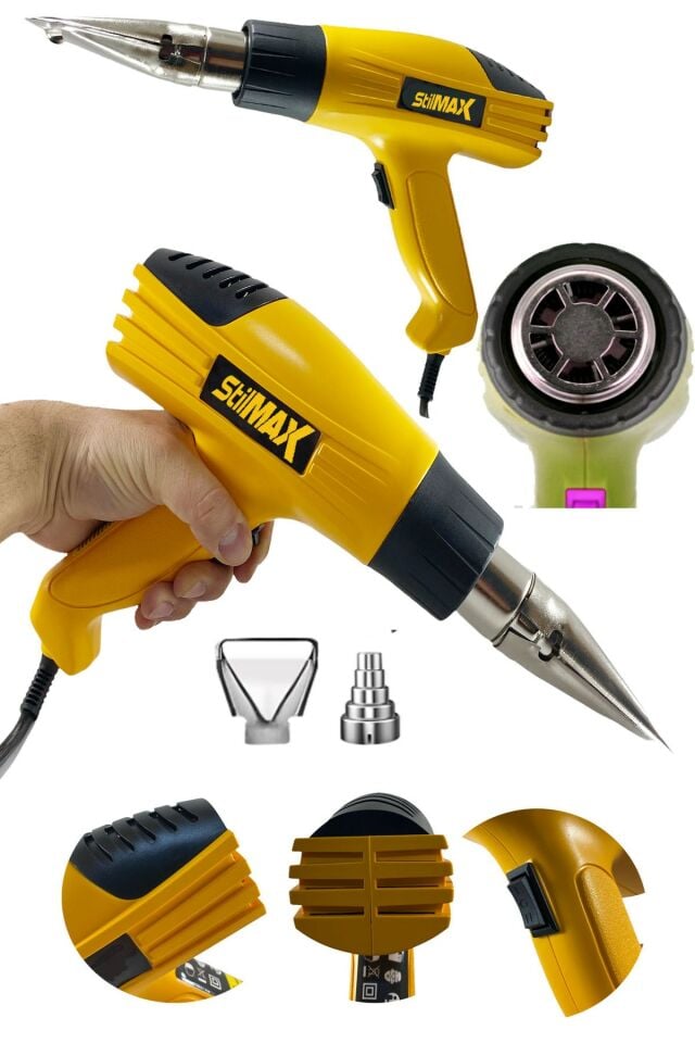 Stilmax Termik Korumallı Sıcak Hava Tabancası 4200w Çift Kademeli