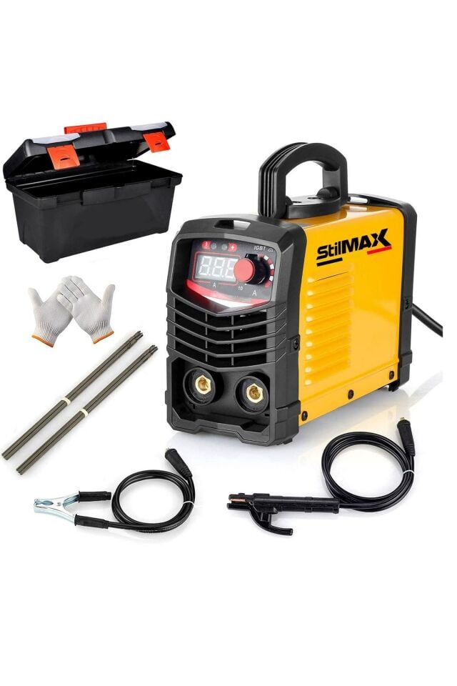 Germany Pro Mma200x Çift Kart Igbt Inverter Kaynak Makinesi Dijital Ekran Göstergeli 200a Çantalı
