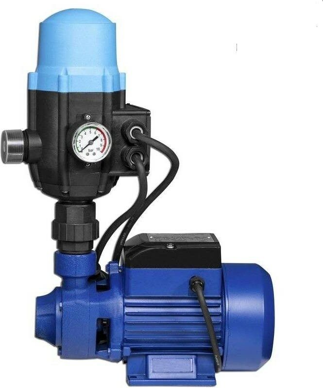 Metal Dişli Sistem Su Pompası Paket Hidrofor Otomatik Sistem Su Pompası 0.5hp Tam Bakır Sargı+Rakor