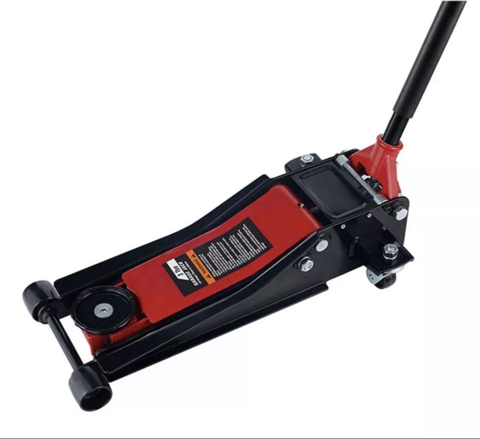 Staxx Power Germany Type 3 Ton Çift Piston  Çelik Şase Düşük Profil Oto Tamirci Krikosu Max 47 cm