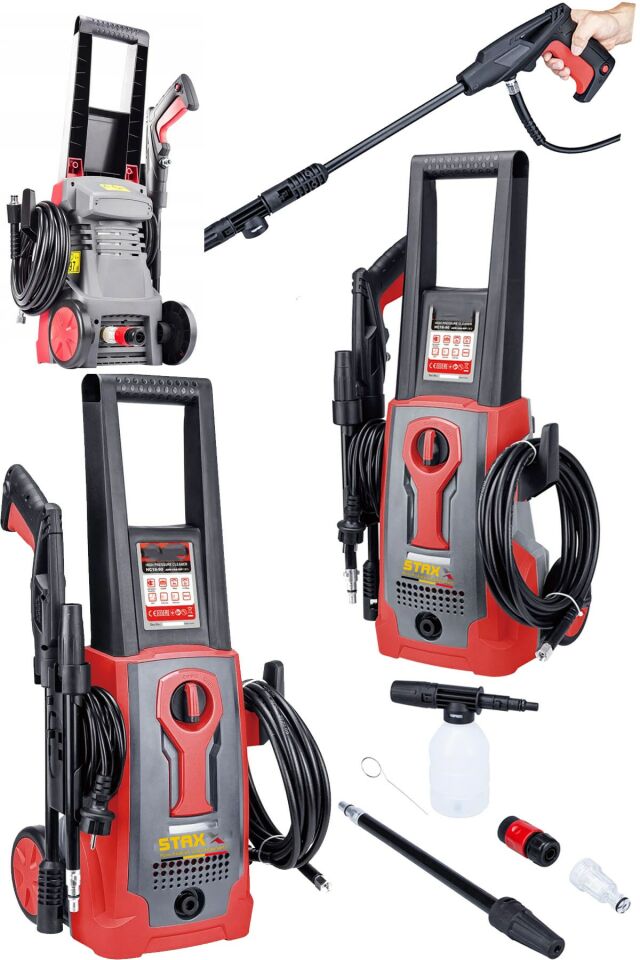 BL Motor 150 Bar Bakır Sargılı Musluk Ve Kovadan Çekme Yüksek Basınçlı Bahçe Oto Yıkama Makinesi