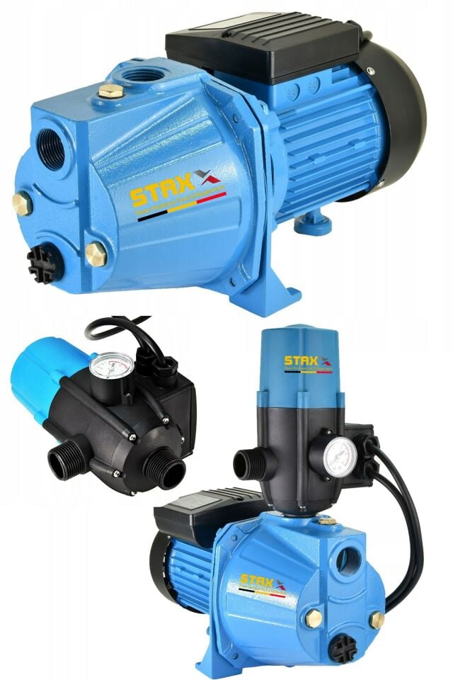 Yüksek Performanslı 1.5HP Su Pompası | Basınç Artırıcı Hidrofor | Bakır Sargılı & Metal Dişli