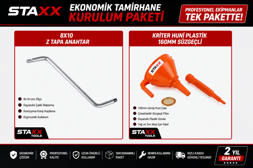 Ekonomik Tamirhane Açılış Paketi 4 Ton Lift 200Lt Kompresör İzeltaş Takım Tezgahı Full Servis Seti